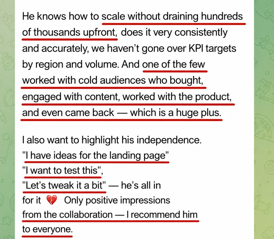 Client review