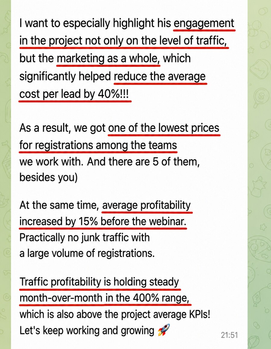 Client review