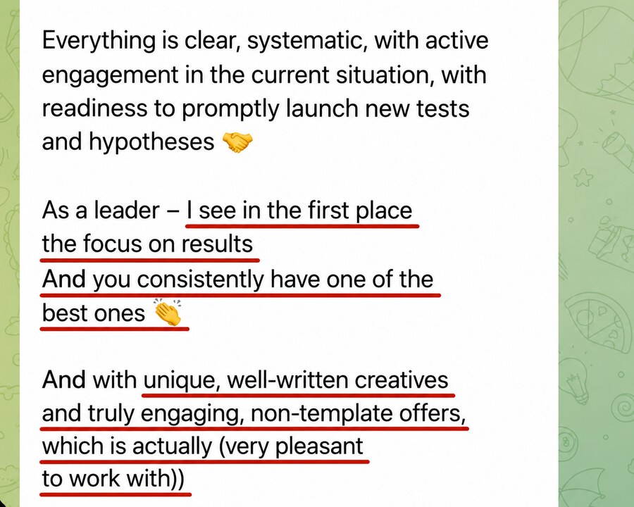 Client review